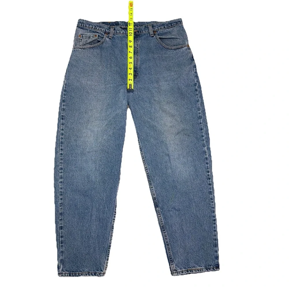 Vtg 90s Levi's 560‎ Loose Fit Tapered Leg Jeans Men 38x30 Blue Made in USA